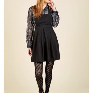 Black jumper dress